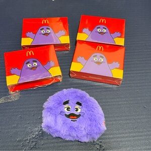 McDonald's Purple Grimace coin purse. Price for one.
